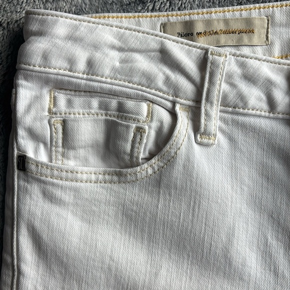 Pilcro & The Letterpress Fit SJEJ Jeans in White Size 26 EUC - Picture 9 of 9